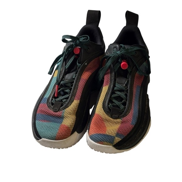 Nike Air Jordan 36 Low Black Multicolor Mens Sneakers Size 8.5 DH0833-063 main image 10